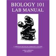 Biology 101 Laboratory Manual book cover, ISBN 9780757557521