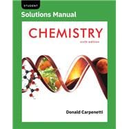 Student Solutions Manual for Chemistry (Sixth Edition)