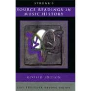 Strunk's Source Readings in Music History