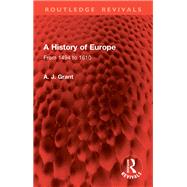 A History of Europe