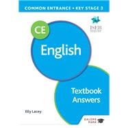 Common Entrance 13  English for ISEB CE and KS3 Textbook Answers