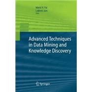 Advanced Techniques in Knowledge Discovery and Data Mining