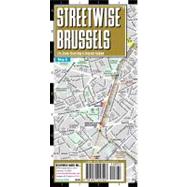 Streetwise Brussels: City Center Street Map of Brussels, Belgium