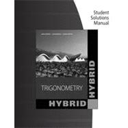 Student Solutions Manual for Stewart/Redlin/Watson's Trigonometry, 2nd Edition