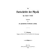 Die Fortschritte der Physik im Jahre .... 1849, Jahrgang 5