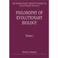 Philosophy of Evolutionary Biology: Volume I