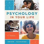 Psychology in Your Life,9780393877533