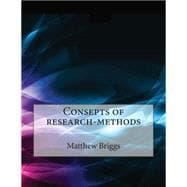 Concepts of Research-methods