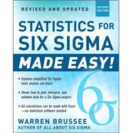 Statistics for Six Sigma Made Easy! Revised and Expanded Second Edition