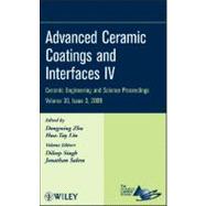 Advanced Ceramic Coatings and Interfaces IV, Volume 30, Issue 3