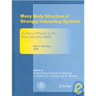 Many Body Structure of Strongly Interacting Systems