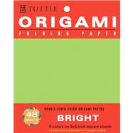 Origami Folding Paper Bright 5x5 inch 48 Sheets