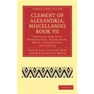 Clement of Alexandria, Miscellanies Book VII