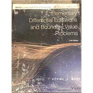 Elementary Differential Equations and Boundary Value Problems, Eleventh Edition BVP Loose-Leaf Print Companion with BVP EPUB Reg Card Set