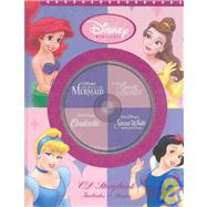 Disney Princess CD Storybook: Disney Princess CD Storybook Beauty And The Beast, The Little Mermaid, Cinderella, Snow White