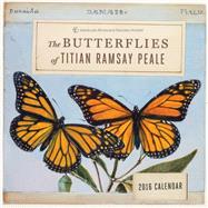 Butterflies of Titan Ramsay Peale 2016 Wall Calendar