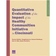 Quantitative Evaluation of the Impact of the Healthy Communities Initiative in Cincinnati