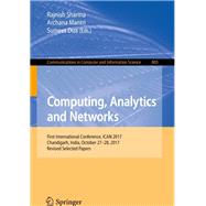 Computing, Analytics and Networks