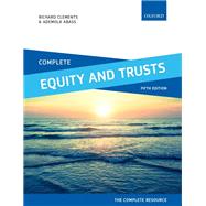 Complete Equity and Trusts Text, Cases, and Materials