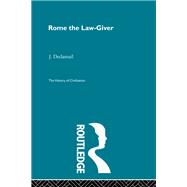 Rome the Law-Giver