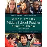 What Every Middle School Teacher Should Know,9780325057552