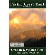 Pacific Crest Trail Pocket Maps Oregon & Washington