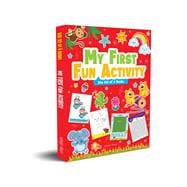 My First Fun Activity Boxset of 4 Books Spot the Difference, Mazes, Word Search & Dot to Dot