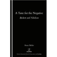 A Taste for the Negative