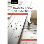 Canadian Local Government An Urban Perspective