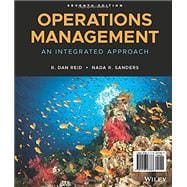 Operations Management 7e WileyPLUS Next Gen Card with Loose-Leaf Print Companion Set 1 Semester