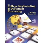 Gregg College Keyboarding & Document Processing (GDP), Lessons 1-60, Student Text