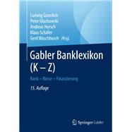 Gabler Banklexikon, K-z