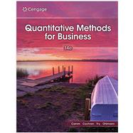 Quantitative Methods for Business book cover, ISBN 9798214057569