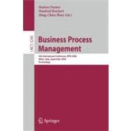 Business Process Management : 6th International Conference, BPM 2008, Milan, Italy, September 2-4, 2008, Proceedings