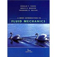 A Brief Introduction to Fluid Mechancis, 3rd Edition
