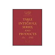 Table of Integrals, Series, and Products,9780122947575