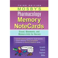 Mosby's Pharmacology Memory NoteCards, 3rd Edition