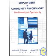 Employment in Community Psychology: The Diversity of Opportunity
