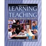Learning and Teaching : Research-Based Methods