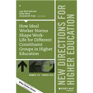 How Ideal Worker Norms Shape Work-Life for Different Constituent Groups in Higher Education New Directions for Higher Education, Number 176