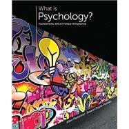 Bundle: What is Psychology? Foundations, Applications, and Integration, 3rd + MindTap Psychology, 1 term (6 months) Printed Access Card