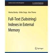 Full-Text (Substring) Indexes in External Memory