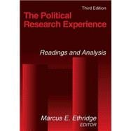 The Political Research Experience: Readings and Analysis: Readings and Analysis