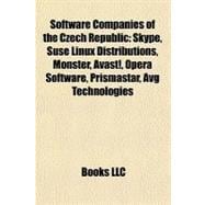 Software Companies of the Czech Republic : Skype, Suse Linux Distributions, Monster, Avast!, Opera Software, Prismastar, Avg Technologies