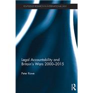 Legal Accountability and Britain's Wars 2000-2015