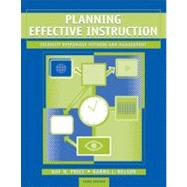 Planning Effective Instruction Diversity Responsive Methods and Management