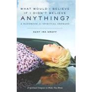 What Would I Believe if I Didn't Believe Anything : A Handbook for Spiritual Orphans