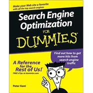 Search Engine Optimization For Dummies<sup>®</sup>
