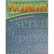 Great Source Vocabulary for Achievement: Student Edition Grade 11