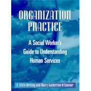 Organization Practice : A Social Worker's Guide to Understanding Human Services